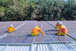 Commercial Solar Panels in Mondovi Wisconsin USA