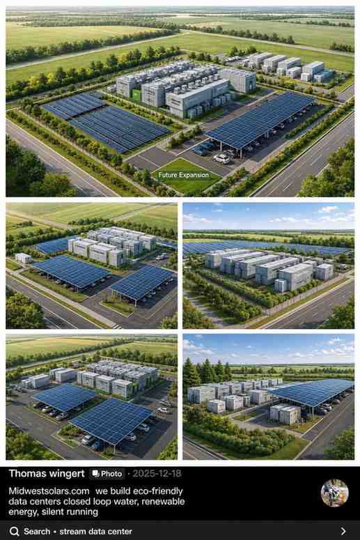 Solar Data Centers
